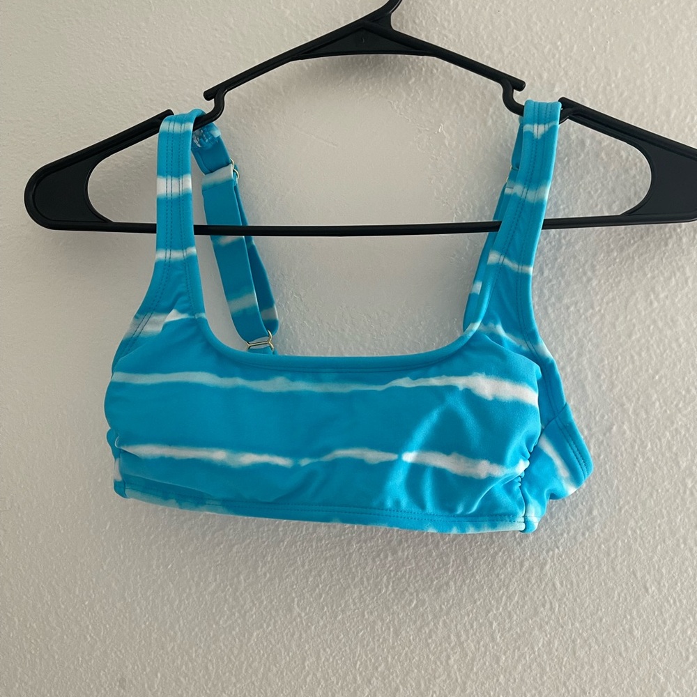 Blue Bikini Top